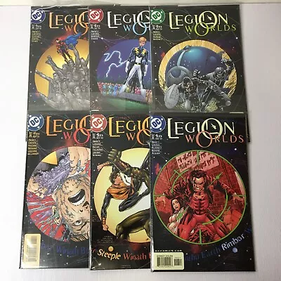 Buy LEGION WORLDS 1-6 COMPLETE SET (2001) ABNETT - LANNING Bagged And Boarded • 19.99£