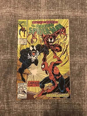 Buy The Amazing Spiderman #362, Marvel Comics, 2nd Carnage Key, 1992 Mint + • 29.99£