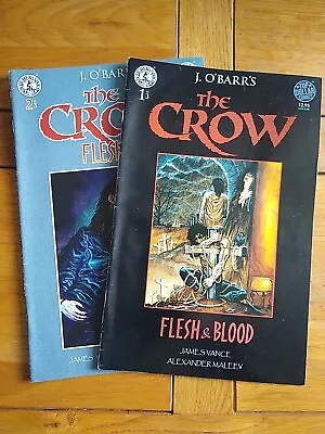 Buy The Crow - Flesh & Blood #1 &2 (of 3) Kitchen Sink Comix 1993  **2 Books** • 10£