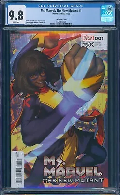 Buy Ms. Marvel: The New Mutant #1 CGC 9.8 Stanley Artgerm Lau Variant Marvel 2023 • 40.19£