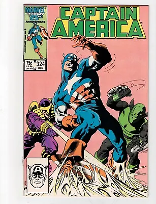Buy Captain America #324 Marvel Comics Direct Fine/ Very Fine FAST SHIPPING! • 3.37£