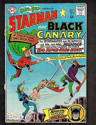 Buy Brave And The Bold #62 ~ Black Canary/ Starman ~ 1966 (3.0) WH • 11.82£