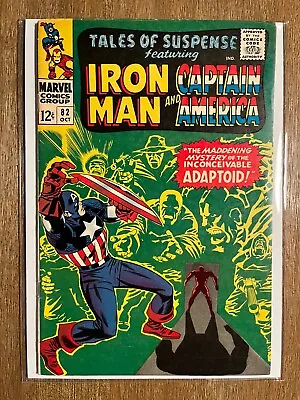 Buy Tales Of Suspense #82 1st Appearance Adaptoid Marvel Comics 1966 Captain America • 31.66£