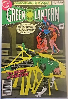 Buy Green Lantern  No 124  Vintage 1980. Dc Comics. Vfn- 7.5. . • 6.99£
