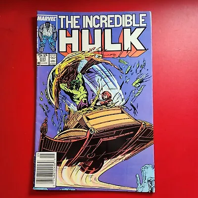 Buy Incredible Hulk #331 Marvel Comic Books 1986 Very Good • 6.31£
