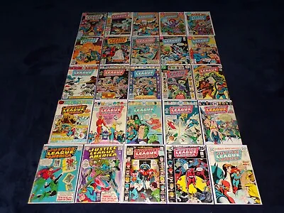Buy Justice League Of America 22 - 196 Annual 1 3 Lot 25 Dc Comics Missing 21 29 75 • 98.54£