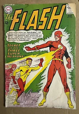 Buy Flash #135   First Kid Flash Yellow Costume   1963!!!! • 35.74£