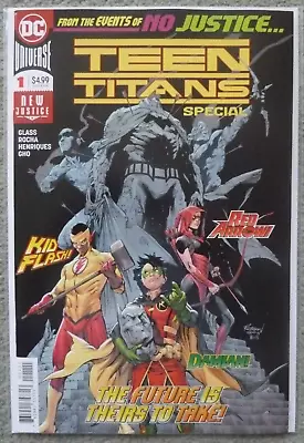 Buy Teen Titans Special #1..glass/rocha..dc 2018 1st Print..vfn+..crush/lobo Cameo • 4.99£