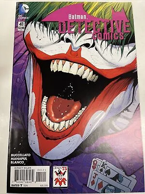 Buy Detective Comics #41 (DC COMICS NEW 52 2015) Joker Variant Cover NM/VF • 7.11£