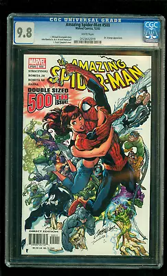 Buy Amazing Spider-man #500 Cgc 9.8 J  Scott Campbell Mary Jane Marvel Comic 2003 • 80.42£