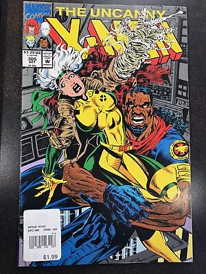 Buy Uncanny X-Men #305 (1993) Marvel White Newsstand Edition • 39.43£