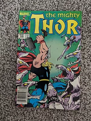 Buy Thor #346 (1984) Marvel Comics '3rd Appearance Of Malekith & Newsstand' VF/NM • 6.24£
