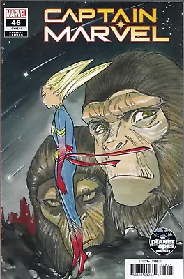 Buy CAPTAIN MARVEL (2019) #46 PLANET OF THE APES Variant - New Bagged (S) • 12.99£