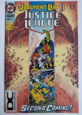 Buy Justice League America #89 (DC Comics, 1994) DC Universe Logo Variant, Flash • 2.36£