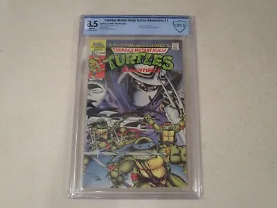 Buy Teenage Mutant Ninja Turtles Adventures 1 Cbcs 8.5 White Pages (5th Printing) • 26.88£