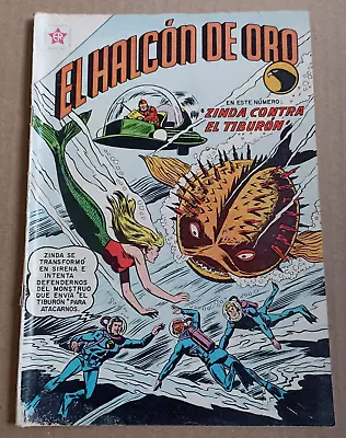 Buy '62 EL HALCON DE ORO Comic Lady BLACKHAWK #170 Mexican ER Foreign NOVARO MERMAID • 12.03£