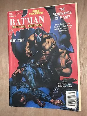 Buy Batman Special Edition #6 1994 Good+ 2.5 Reprints Vengeance Of Bane • 0.99£
