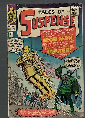 Buy Marvel Comics Tales Of Suspense 47 Melter Man Iron Man Avengers 1963 4.0 VG  • 124.99£