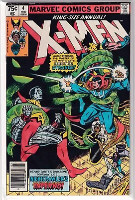 Buy Uncanny X-Men Annual (1980) #4 Origin Nightcrawler VF/NM Marvel Comics • 11.82£