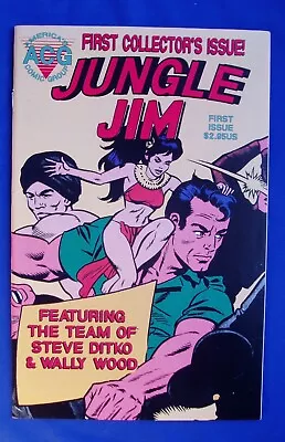 Buy Jungle Jim First Collector's Issue. Ditko & Wally Wood.  G A Reprints VFN- • 8£