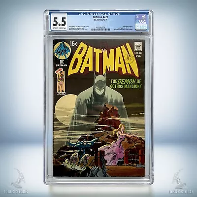 Buy Batman # 227 (D.C. Comics 1970) CGC 5.5 | Neal Adams Iconic Cover • 425£