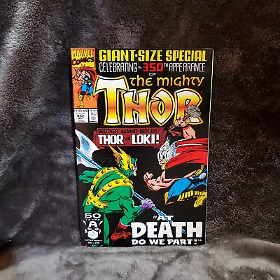Buy The Mighty Thor #432  Marvel Giant Size Special Issue! Thor Vs Loki 1991 • 7.49£