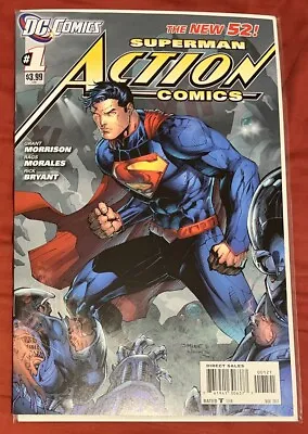 Buy Action Comics #1 Jim Lee Variant New 52 2011 DC Comics Sent In Cardboard Mailer • 8.99£