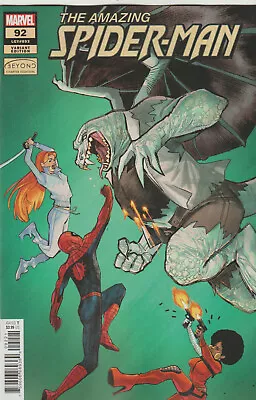 Buy Marvel Comics Amazing Spiderman #92 May 2022 Variant 1st Print Nm • 5.25£