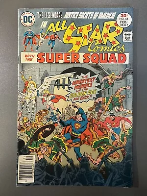 Buy All-star Comics #64 1977 Vf 4433 Superman Power Girl Flash • 39.99£