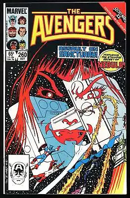 Buy Avengers #260 Marvel 1985 (NM+) 1st Cover Appearance Of Nebula! L@@K! • 11.82£