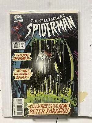 Buy The Spectacular Spider-Man #222 -- Could This Be The Real Peter Parker? - Comic • 4.76£