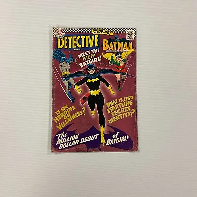 Buy Detective Comics Batman #359 1967 GD/VG 1st Barbara Gordon Batgirl • 600£