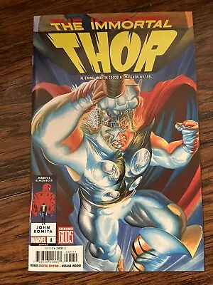 Buy Immortal Thor #1 First Print 1st App Of Toranos (Marvel 2023) NM • 7.18£