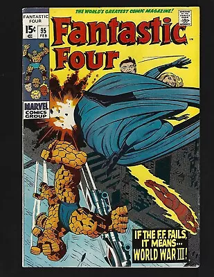 Buy Fantastic Four #95 FN+ Kirby Sinnott 1st Monocle Crystal Rejoins Inhumans Medusa • 19.19£