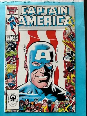 Buy Captain America #323 (Marvel Comics, 1986) 1st John Walker • 9.52£