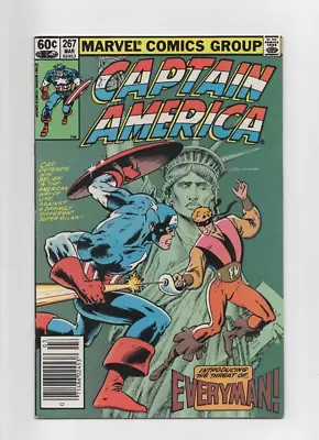 Buy Captain America  #267  Fn   1st Everyman • 5£