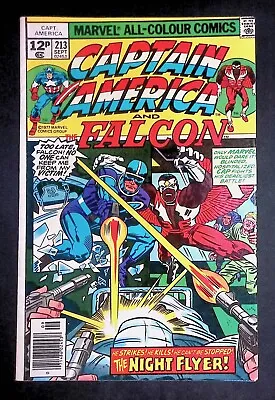 Buy Captain America #213 Marvel Comics VF- • 5.99£