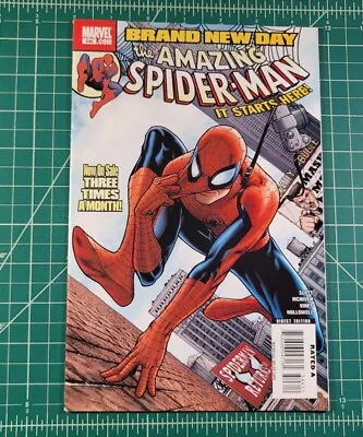 Buy Amazing Spider-Man #546 (2008) 1st App Mr. Negative Jackpot Marvel Comics VF+ • 19.70£