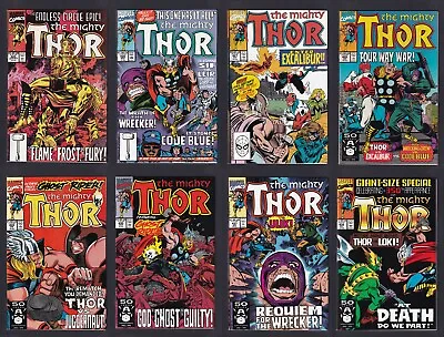 Buy Thor #425-432 1st Cameo Eric Masterson As Thor Marvel 1990 • 22.07£