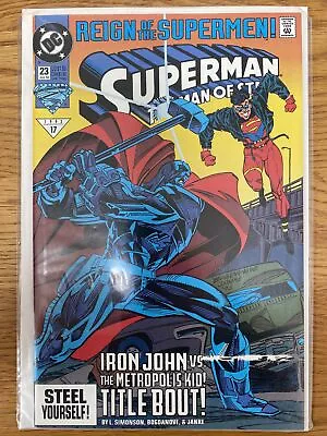 Buy Superman: The Man Of Steel #23 July 1993 Simonson / Bogdanove DC Comics • 195.37£