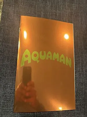 Buy Aquaman #35 Orange Logo Foil Variant 1st Appearance Of Black Manta • 17.55£