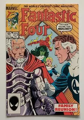 Buy Fantastic Four #273 KEY 1st App Nathaniel Richards (Marvel 1984) VF+ Issue • 29.50£