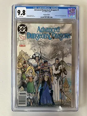 Buy Advanced Dungeons & Dragons #1 (1988) - CGC 9.8 Newsstand - DC Comics - D&D • 278.02£