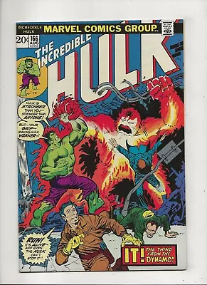 Buy The Incredible Hulk #166 (1973) 1st App Zzzax High Grade NM- 9.2 • 55.34£