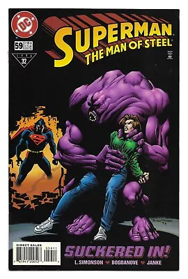 Buy Superman: The Man Of Steel #59 : VF/NM :  Prey  : Parasite • 1.50£