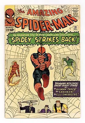 Buy Amazing Spider-Man #19 GD+ 2.5 1964 • 130.45£