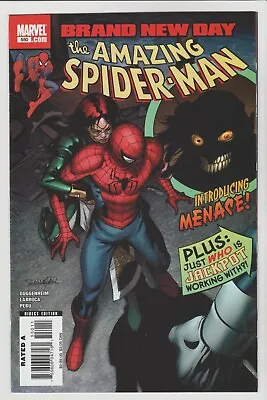 Buy Amazing Spider-man #550 ( Nm  9.4 ) 550th Issue First Menace 2008 • 19.75£