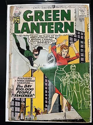 Buy Green Lantern #7 Aug 1961 DC Comics Silver Age 1st Sinestro • 197.89£