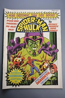 Buy Comic, UK Marvel, Spider-Man And Hulk Weekly #406 1980 December 17th • 4£