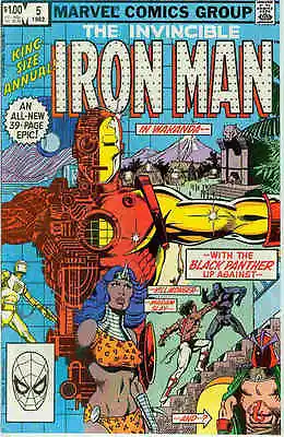 Buy Iron Man Annual # 5 (52 Pages) (USA, 1982) • 24.02£